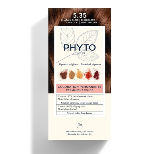 Phyto PHYTOCOLOR Coloration 5.35 Châtain clair chocolat