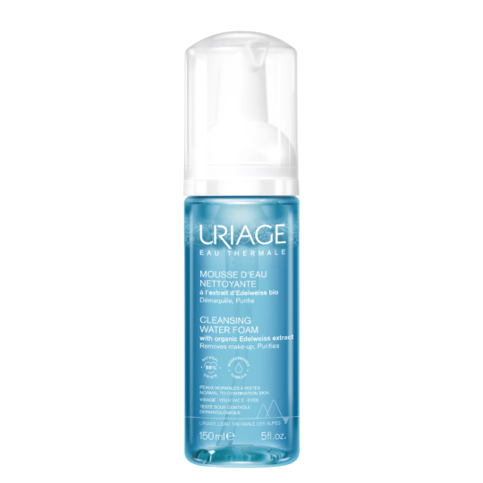URIAGE Mousse d'eau nettoyante
