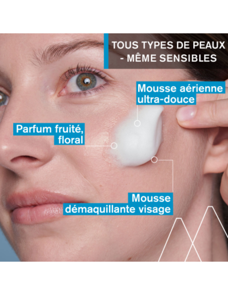 URIAGE Mousse d'eau nettoyante