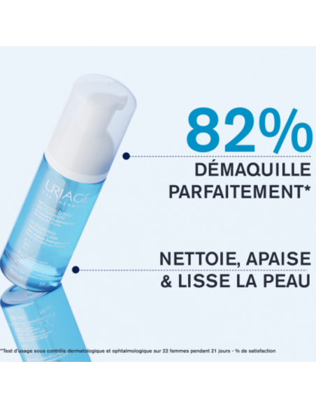URIAGE Mousse d'eau nettoyante