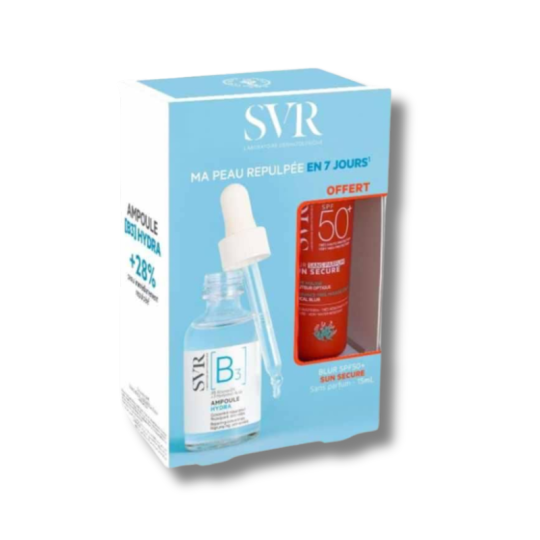 Coffret SVR Ampoule [B] Hydra   + Blur sans parfum 15 ml offert