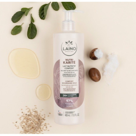 LAINO LAIT NUTRITIF CONFORT KARITE 400 ML