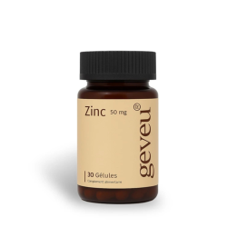 Geveu Zinc 50mg 30 Gélules – Prix Tunisie | Paraland