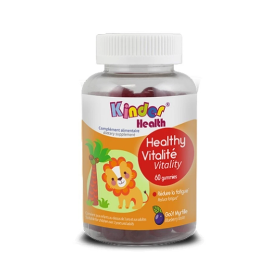 Kinder Health Vitalité Goût Myrtille  boite de 60