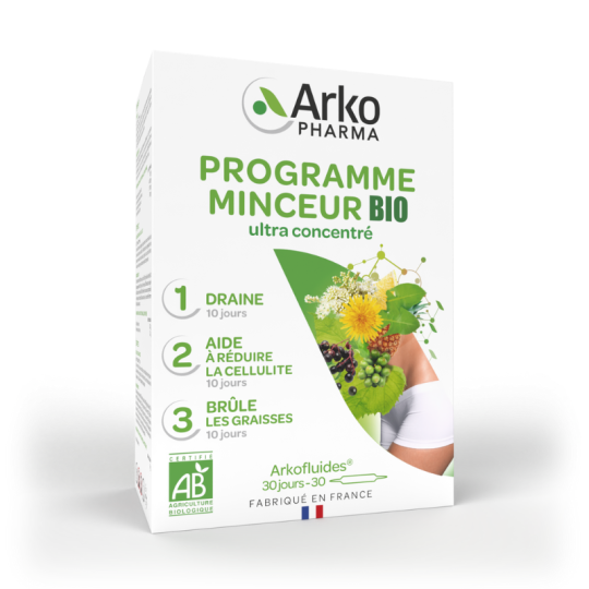 Arkofluides Programme Minceur BIO 3 x 10 ampoules