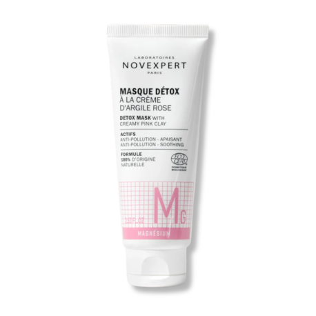 Novexpert Masque Détox à la Crème d'Argile Rose