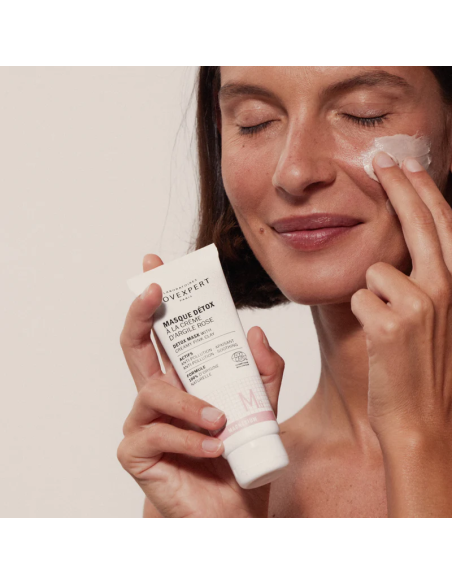 Novexpert Masque Détox à la Crème d'Argile Rose