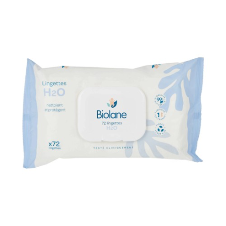 BIOLANE LINGETTES AU LAIT DE TOILETTE SENSITIVE 72LINGETTES