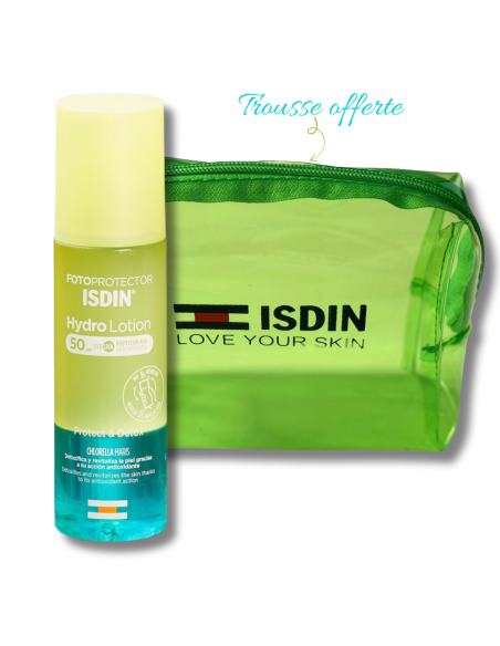 ISDIN Fotoprotector HydroLotion SPF 50 200 ML + trousse offerte