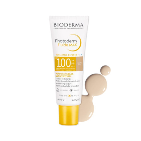 BIODERMA PHOTODERM MAX FLUIDE SPF100+ TRES CLAIRE 40ML