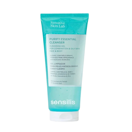 Sensilis Purify Essential Cleanser Gel Nettoyant Purifiant