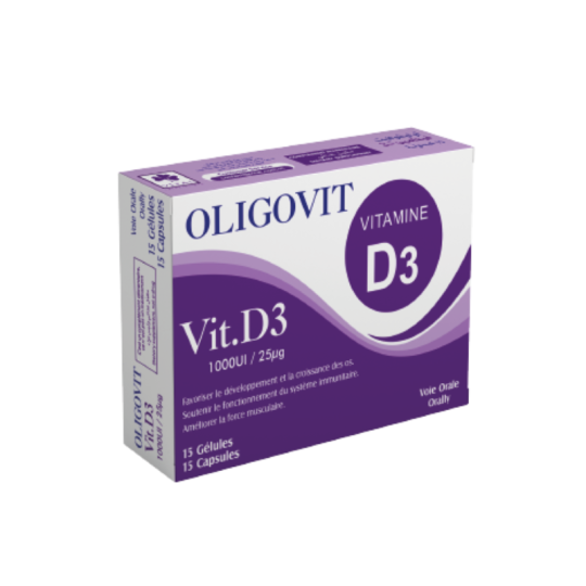 Vital Oligovit Vitamine D3 1000 UI