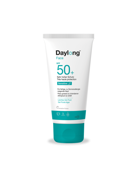 Daylong Sensitive Face Gel-Fluide SPF50+