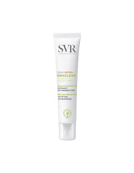 SVR Sebiaclear Crème Matifiante Anti-Imperfections SPF50+