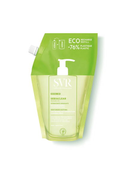 SVR Sebiaclear Crème Lavante Recharge 400ml