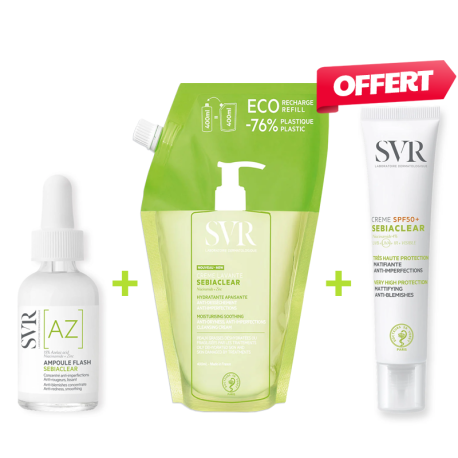 Pack Sebiaclear Skin Rescue Trio
