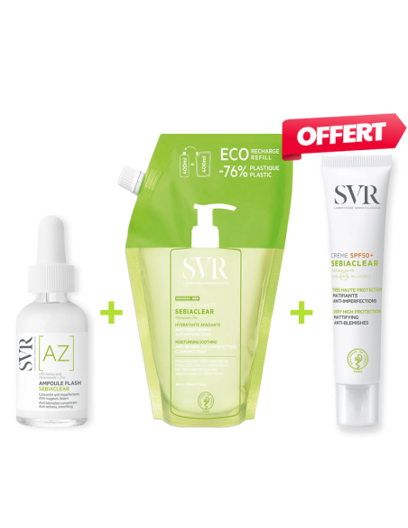 Pack Sebiaclear Skin Rescue Trio