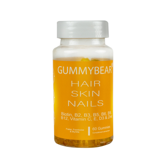 Gummybear Hair Skin Nails 60 Gummies