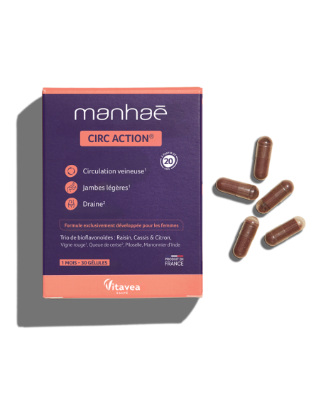 Vitavea Manhaé Circ Action 30 Gélules
