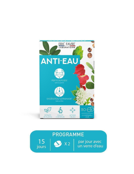 Eric Favre Anti-eau Programme Minceur Drainante