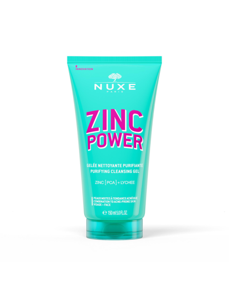 Nuxe Zinc Power Gel Nettoyant 150ml