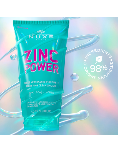 Nuxe Zinc Power Gel Nettoyant 150ml