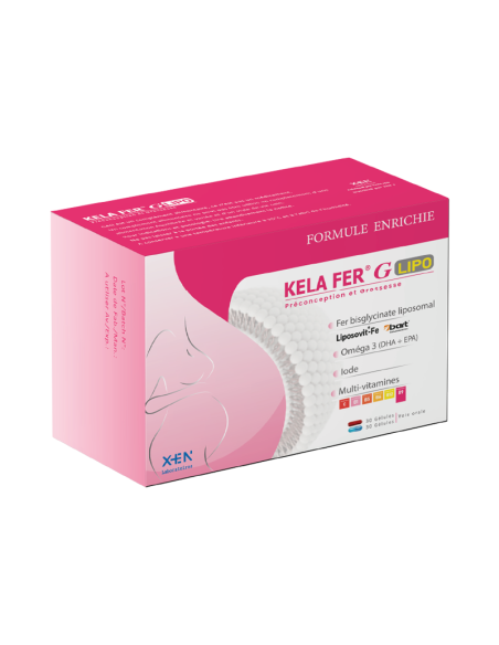 Xen Kela Fer G Lipo Préconception et Grossesse