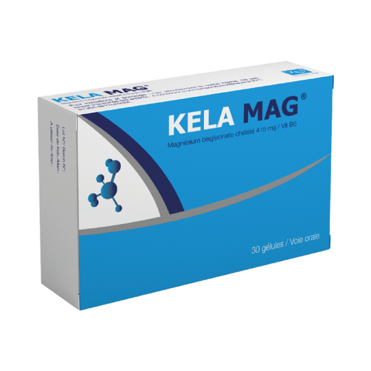 Xen Kela Mag Magnésium Bisglycinate Chélaté 30 Gélules