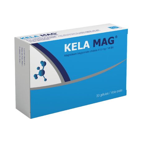 Xen Kela Mag Magnésium Bisglycinate Chélaté 30 Gélules