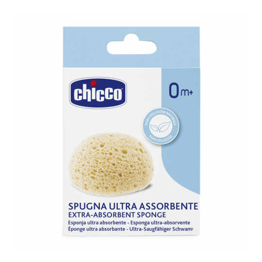Chicco Eponge Ultra Absorbante Bébé (+0 mois)