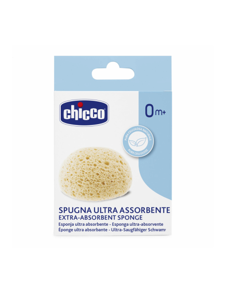 Chicco Eponge Ultra Absorbante Bébé (+0 mois)