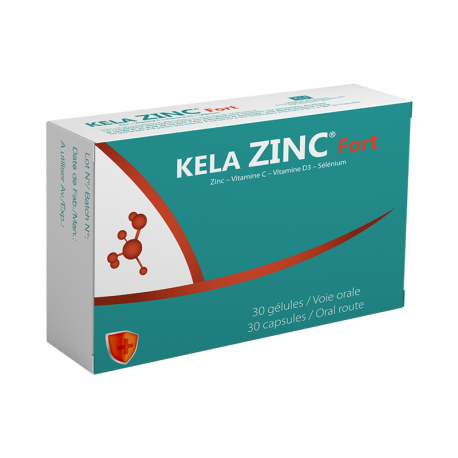 Xen Kela Zinc Fort 30 Gélules