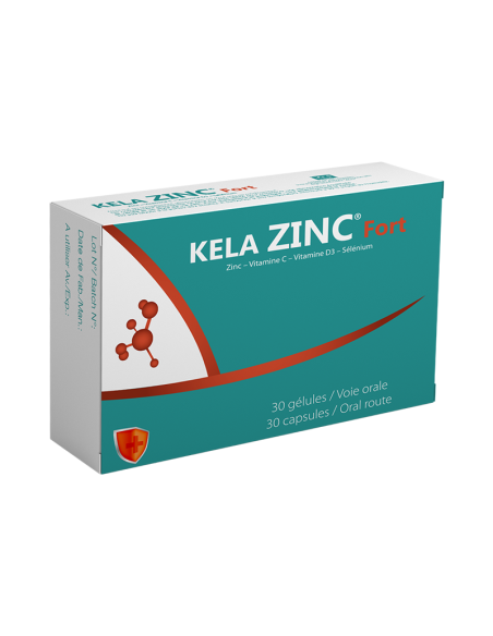Xen Kela Zinc Fort 30 Gélules