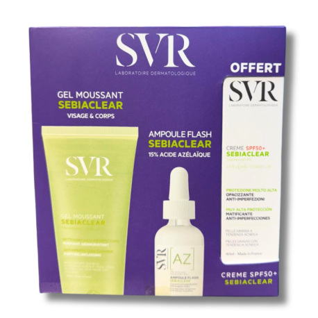 Pack SVR Sebiaclear – Peau Nette & Zéro Brillance