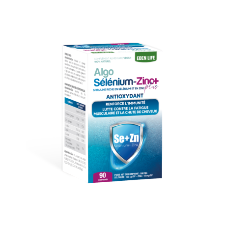 Eden Life Algo Sélénium-Zinc Plus