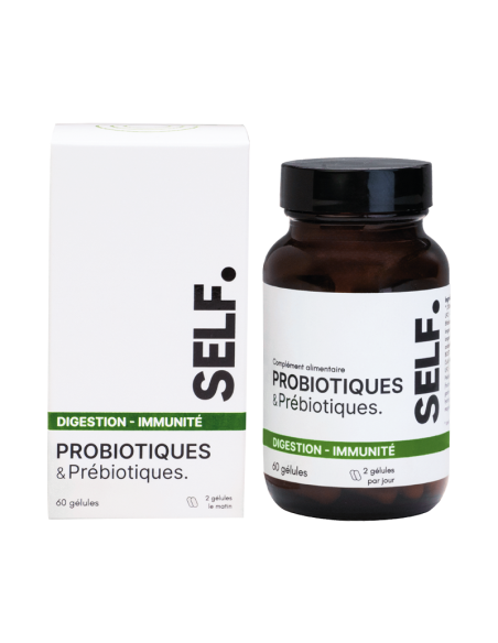Self Probiotiques et Prébiotiques 60 Gélules