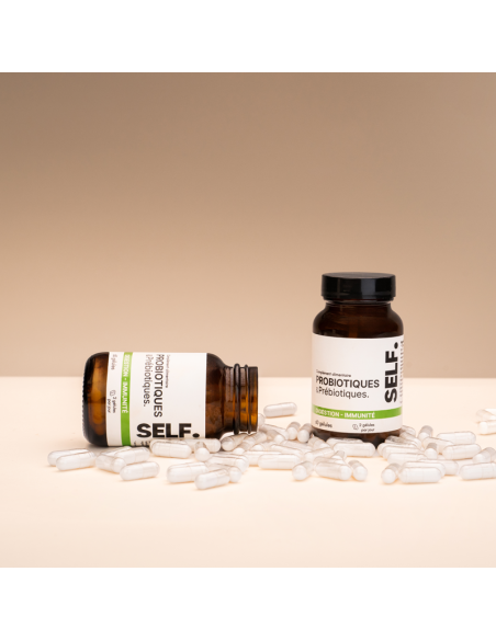 Self Probiotiques et Prébiotiques 60 Gélules