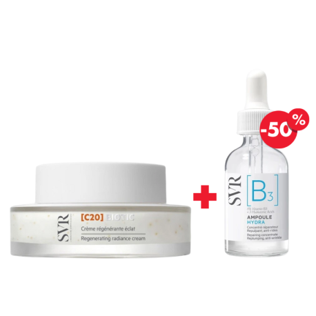 Duo SVR C20 Biotic & Hydra B3 – Éclat Intense & Hydratation (-50 % sur Hydra B3)