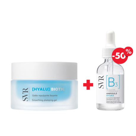 Duo SVR Hyalu Biotic & Hydra B3 – Repulpant + Hydratation Intense (-50 % sur Hydra B3)