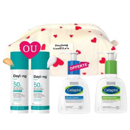 Trousse routine idéale Peau grasse spécial Saint Valentin 2026