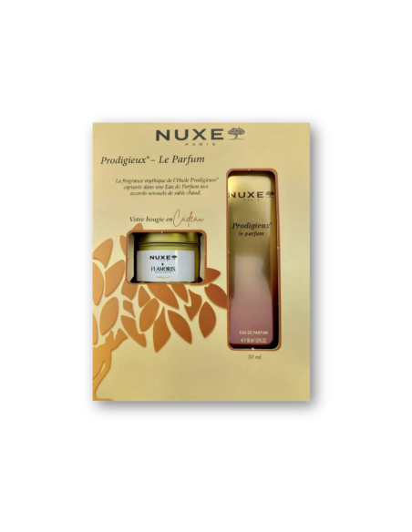 Nuxe Coffret Prodigieux Le Parfum 30ml + Bougie parfumée Offerte