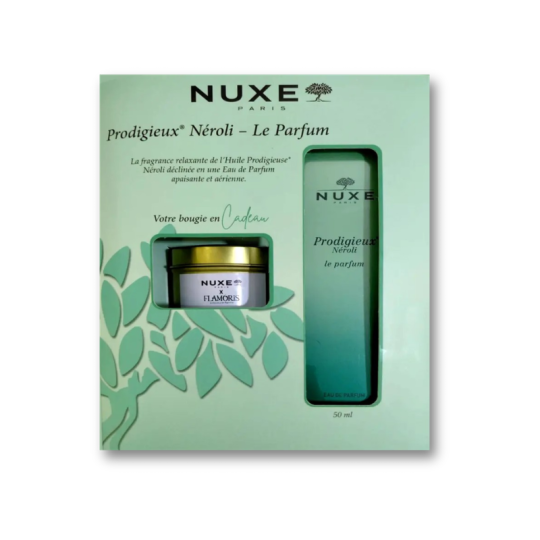 Nuxe Coffret Prodigieux Néroli Le Parfum 50ml + Bougie parfumée Offerte