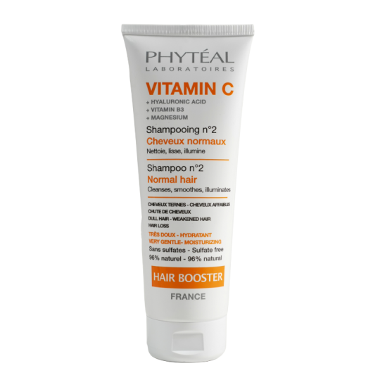 PHYTEAL Vitamine C Shampooing Booster N°2 Cheveux Normaux 250ml