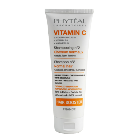 PHYTEAL Vitamine C Shampooing Booster N°2 Cheveux Normaux 250ml