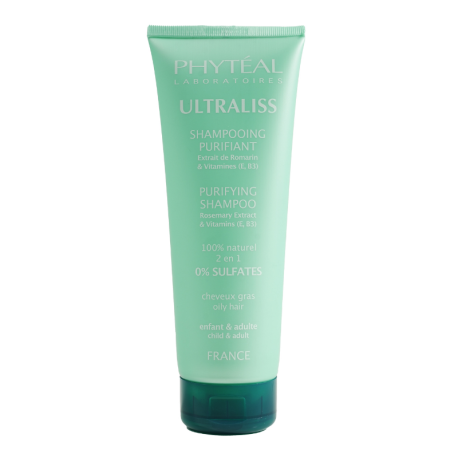 Phyteal Ultraliss Shampooing Purifiant Cheveux Gras au Romarin 250ml