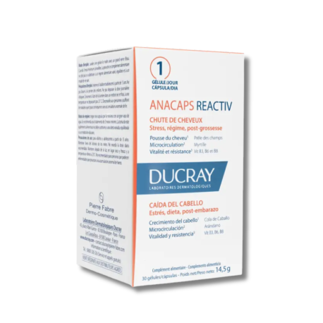 DUCRAY ANACAPS RÉACTIV 30 Gélules