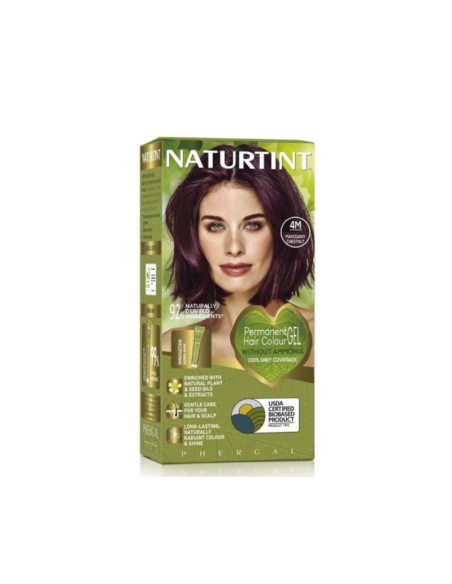 Naturtint Coloration Permanente en Gel 4M Chatain Acajou 170ml