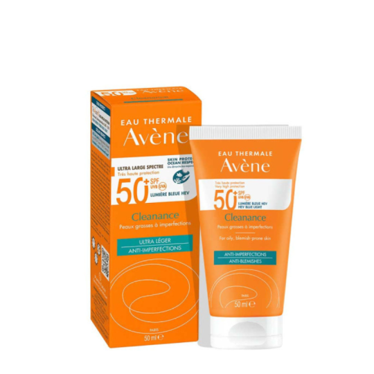 AVENE CLEANANCE SOLAIRE SPF50+ ULTRA LEGER ANTI IMPERFECTION 50ML