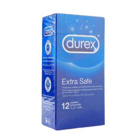 Durex Originals Extra Safe Préservatifs Boite de 12