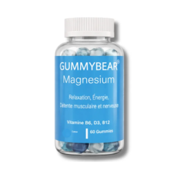 GummyBear Magnésium 60 Gummies – Prix Tunisie | Paraland